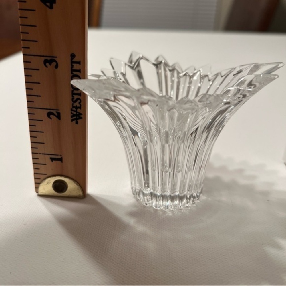 NIB Mikasa Set of 2 Candlesticks Edinburgh 3" Pair of Candle Holders (A4)